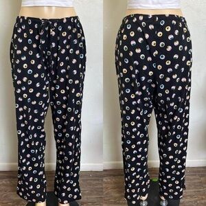 Black Eyeball Pajama Pants